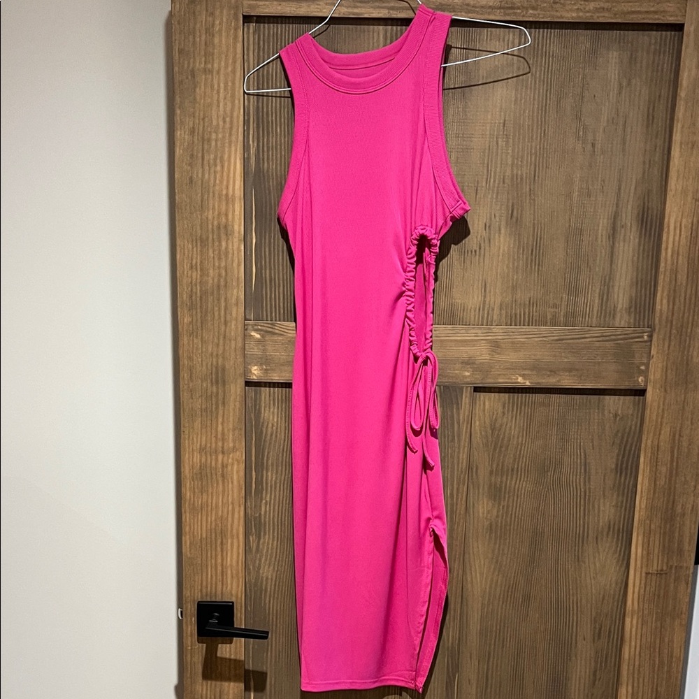 Pink Sleeveless Dress